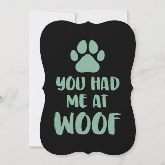 Carte Tu M'As Eu À Woof Woof