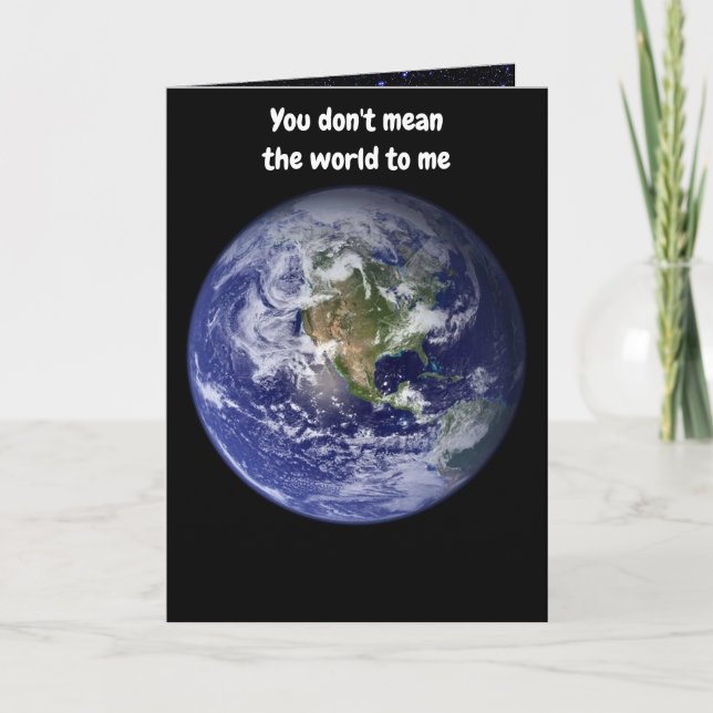 Carte Tu ne veux pas dire Card (Devant)