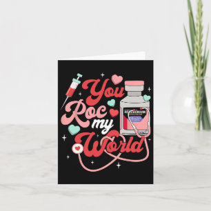 Carte Tu Roc Mon Monde Infirmière Fête De La Saint-Valen