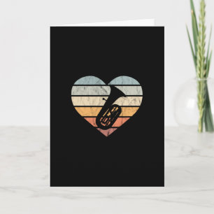 Carte Tuba Player Tubist Aime Jouer Tuba En Orchestre