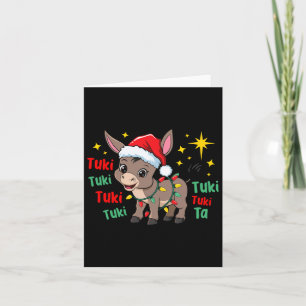 Carte Tuki Tuki Donkey C'est la saison Mexicain Espagnol