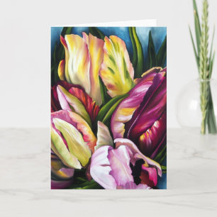 Carte Tulipes de ressort