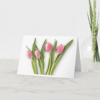 Carte Tulipes en fleurs