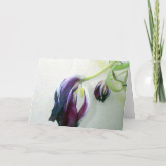 Carte Tulipes mortes