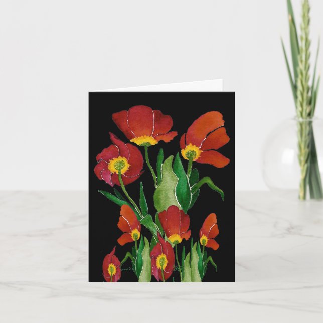 Carte Tulipes pour la fête des mères (Devant)