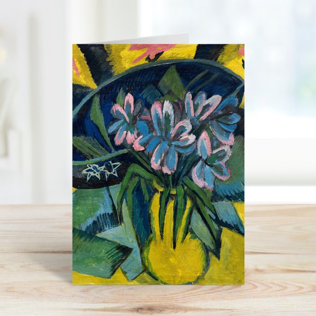 Carte Tulipes sans fil | Ernst Ludwig Kirchner (Créateur téléchargé)