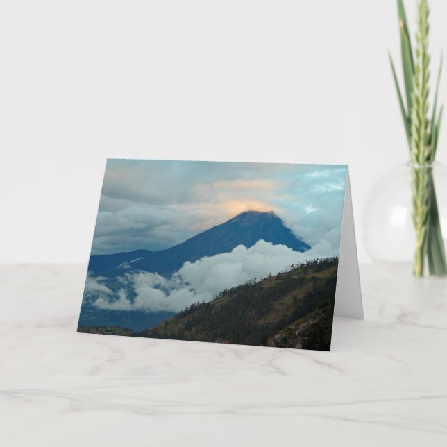 Carte Tungurahua, Équateur (Devant)