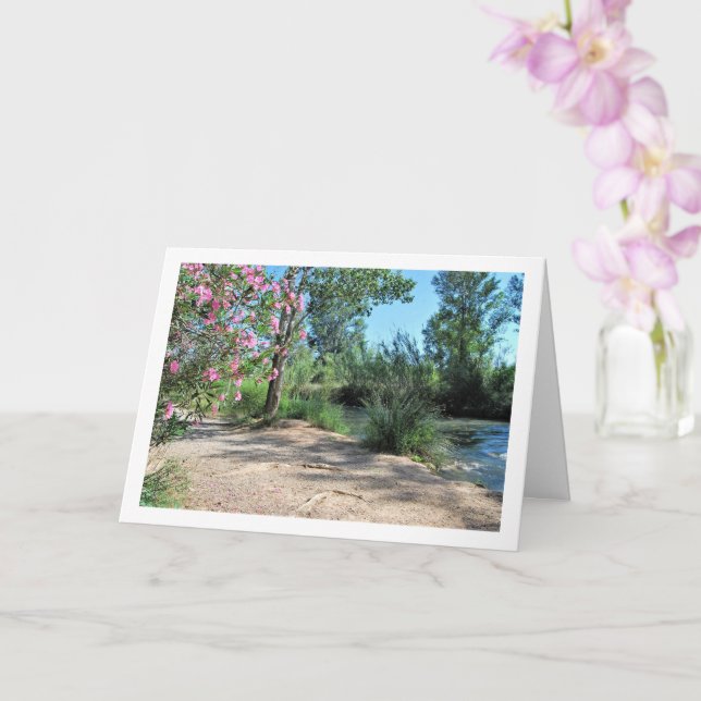 Carte Turia River, Vilamarxant, Valence, Espagne, espagn (Orchidée)