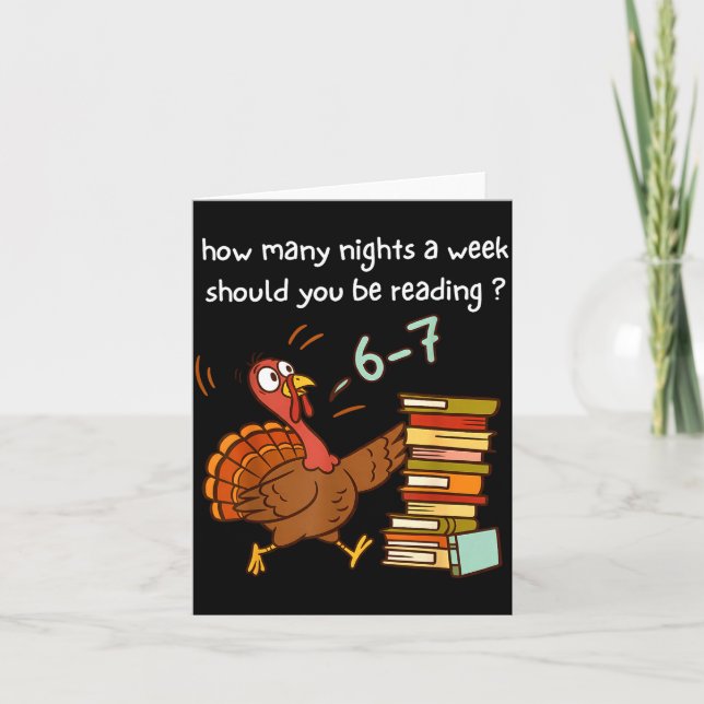 Carte Turkey 67 How Many Nights A Week Should You Be Rea (Devant)