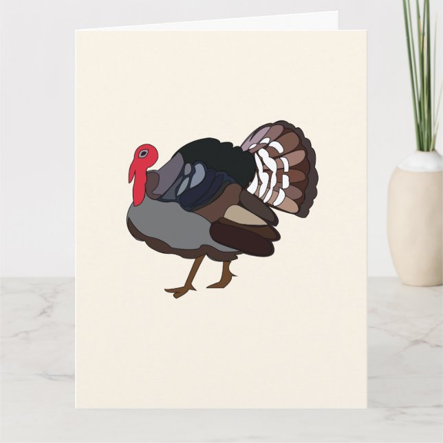 Carte Turquie Oiseau Turquie (Devant)
