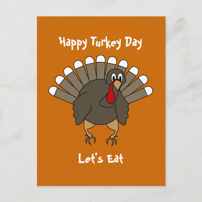 Carte Turquie Thankgiving (Devant)