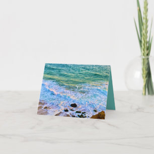 Carte Turquoise Mousse de Mer