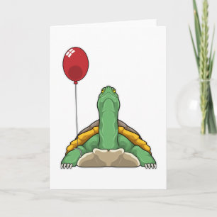 Carte Turtle Balloon