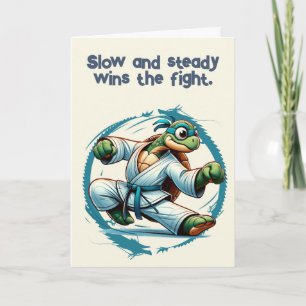 Carte Turtle de Taekwondo d'encouragement