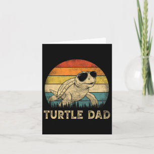 Carte Turtle Papa Amoureux des Tortues Papa Fête des Pèr
