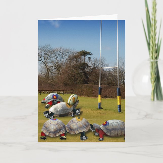 Carte Turtle Rugby (Devant)