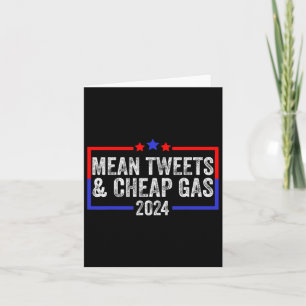 Carte Tweets Et Gaz Bon Marché Drôle 2024 Pro Trump