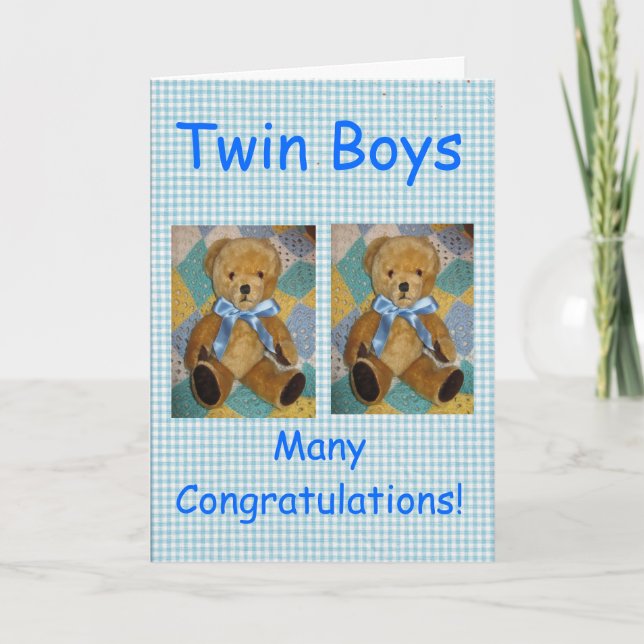 Carte Twin Boys (Devant)