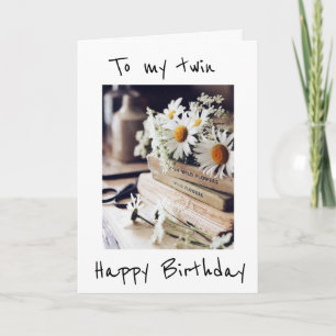 CARTE **TWIN** ÊTES-VOUS PRÊT À CÉLÉBRER "NOUS"