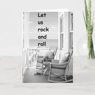 CARTE TWIN-LAISSEZ-NOUS ROCK/ROLL POUR VOTRE ANNIVERSAIR