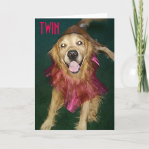 CARTE TWIN-PUT ON BEST TUTU AND ENJOY YOUR BIRTHDAY