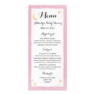 Carte Twinkle Little Star Pink