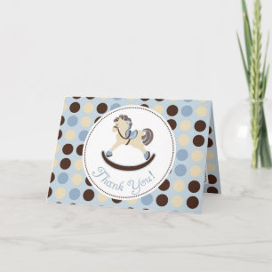 Carte TY Boy Rocking Horse