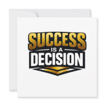 Typographie Success Gold sur fond noir