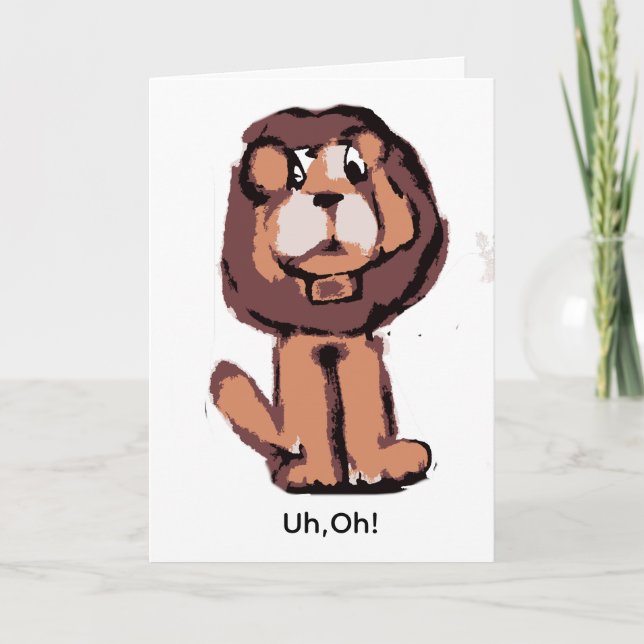 Carte Uh,Oh (Devant)