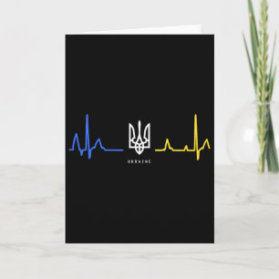 Carte Ukraine Tryzub Drapeau Ukrainien Trident Zelensky