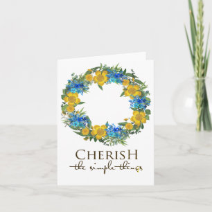 Carte Ukraine Ukraine Uki Floral Wreaths Drapeau