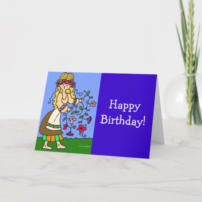 Carte Ukrainien Maiden (Devant)