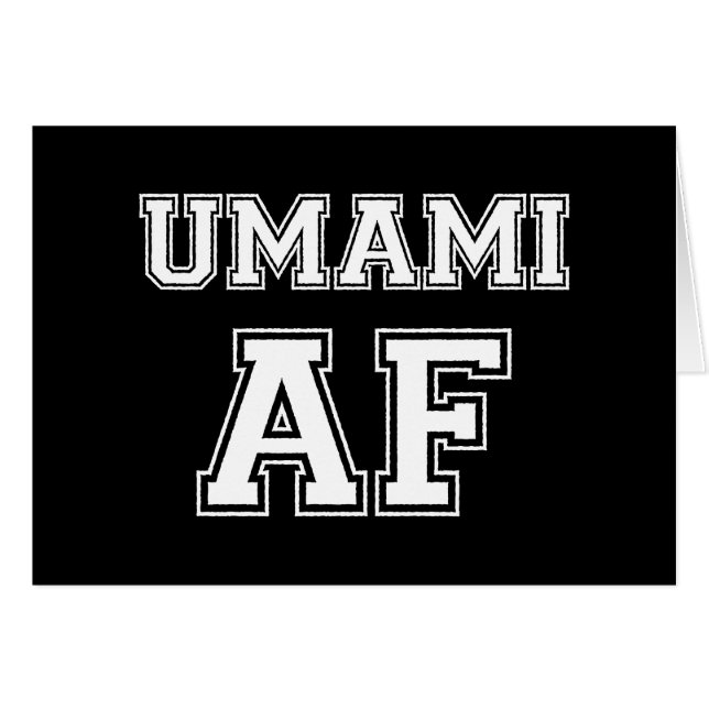 CARTE UMAMI AF (Devant horizontal)