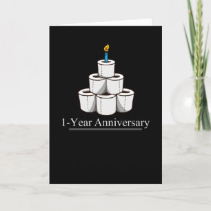 Carte Un Anniversaire Papier Toilette Avec Bougie