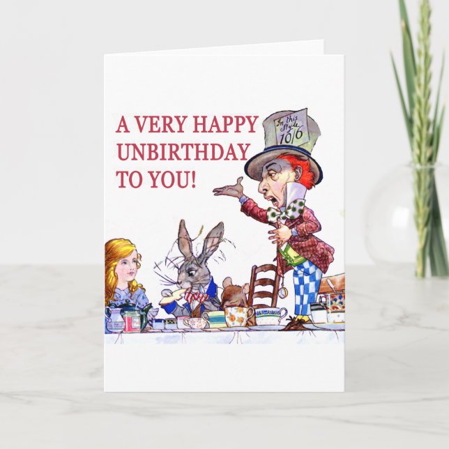 Carte Un anniversaire très heureux pour vous! (Devant)