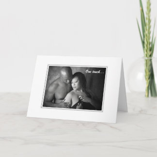 Carte Un baiser de contact-Un