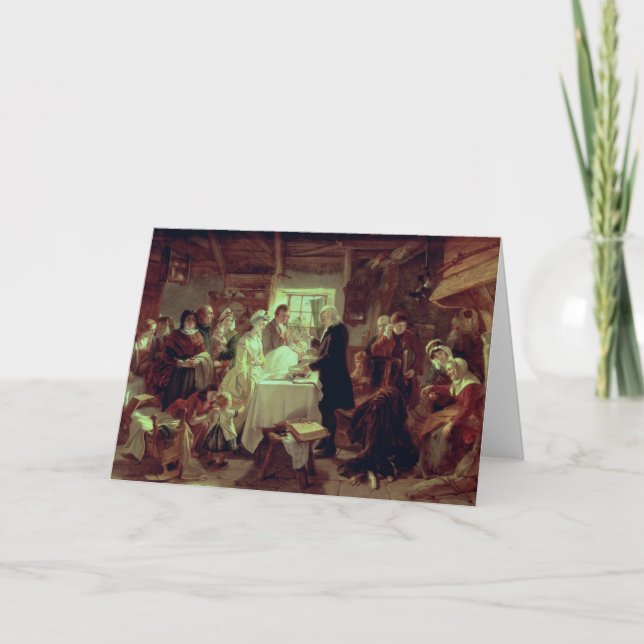 Carte Un baptême écossais (Devant)