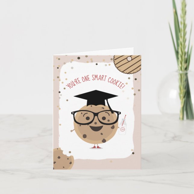 Carte Un biscuit intelligent et le lait enfants salle de (Devant)