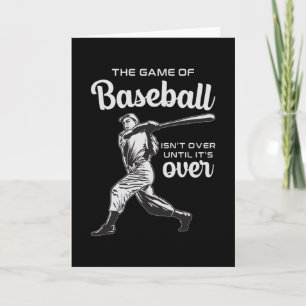 Carte Un cadeau pour les amateurs de baseball