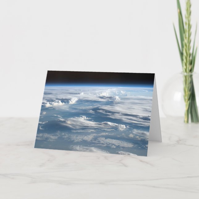 Carte Un ciel nuageux au-dessus du Soudan (Devant)