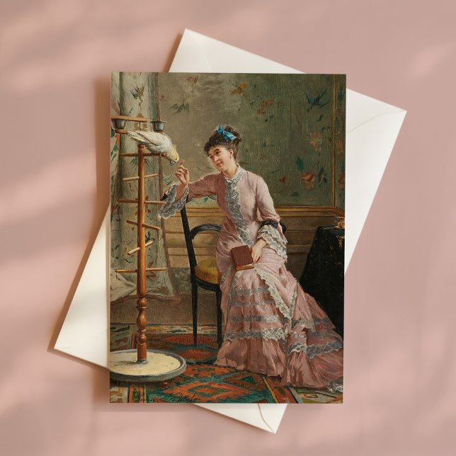 Carte Un Cockatoo | Gustave Léonard de Jonghe (Créateur téléchargé)