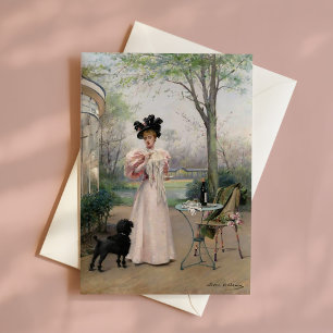 Carte Un compagnon fidèle Louise Abbéma