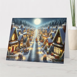 Carte Un Cosy Village De Noël