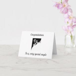 CARTE UN **COUPLE SPÉCIAL** POUR VOTRE "JOUR DE MARIAGE"