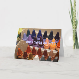 Carte un crayon court