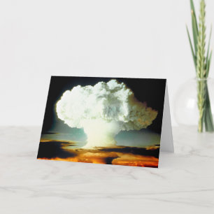 Carte Un drôle d'Humour nucléaire s'est éteint Joyeux an