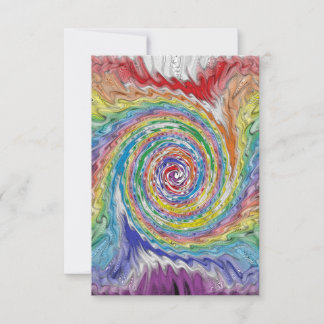 Carte Un éclat coloré