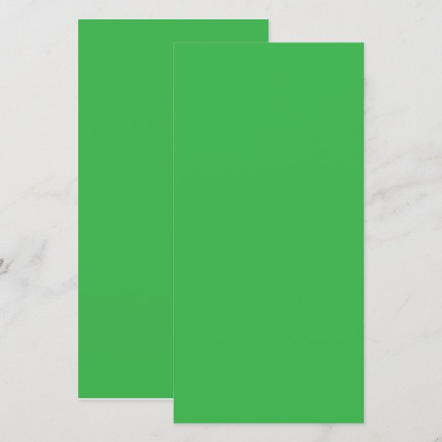 Carte un écran vert avec un arrière - plan blanc (Devant / Derrière)