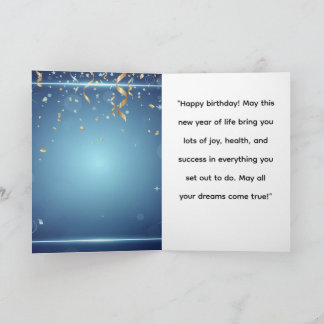 Carte Un Gran Día Para Celebrar