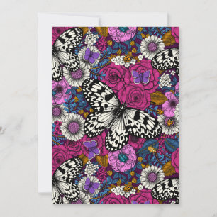 Carte Un jardin coloré II